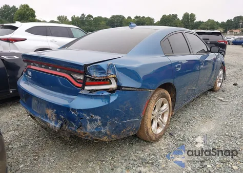 2023 Dodge Charger Sxt из США, поврежденный, VIN 2C3CDXBG2PH592080